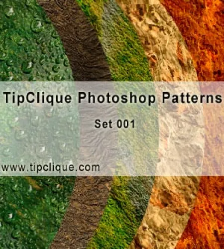 باترن خامات ملونه فوتوشوب TipClique Photoshop Patterns