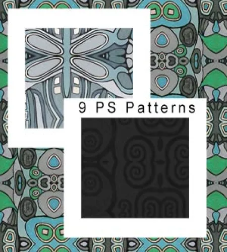 تحميل باترن فوتوشوب جديد منوع 9 patterns