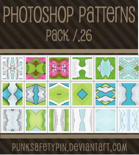 مجموعة باترن فوتوشوب منوعه Photoshop Patterns - Pack 26