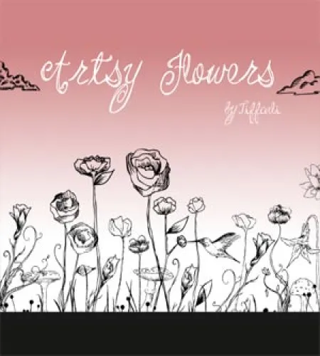 فرش ورود مرسومه فوتوشوب تحميل مباشر Artsy Flowers