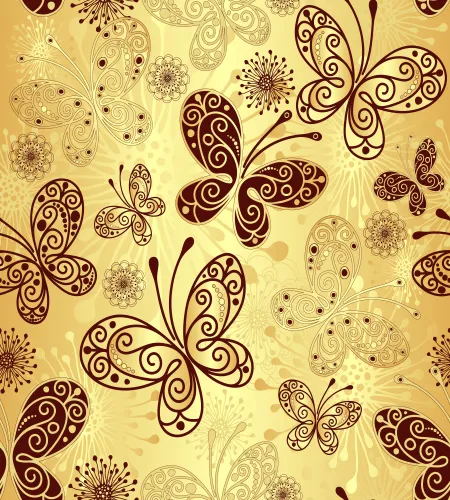تصميم فراشات مزخرفه باشكال منوعه ملف مفتوح تحميل مباشر