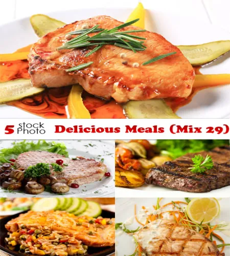 ستوكات طبخ  Photos - Delicious Meals (Mix 29) 