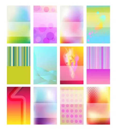 تحميل خلفيات فيكتور vectors - Brilliant halo card background 01