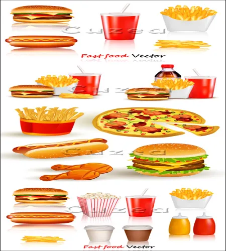 تصميم اطعمه سريعه Fast food