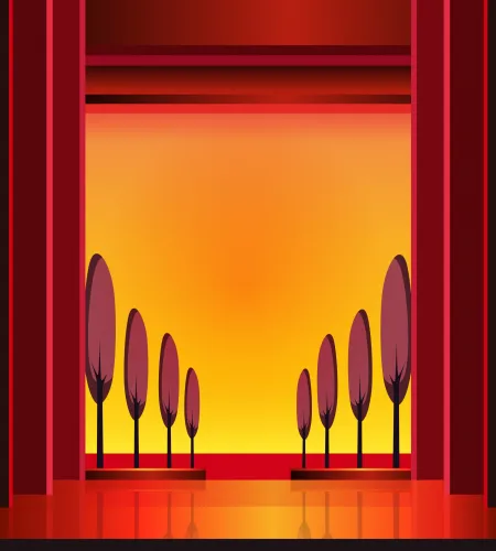 تصميم مسرح رهيب ملف مفتوح فيكتور