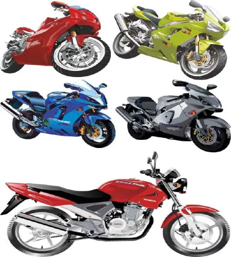 ستوكات فيكتور دراجات ناريه vector stock Motorcycles