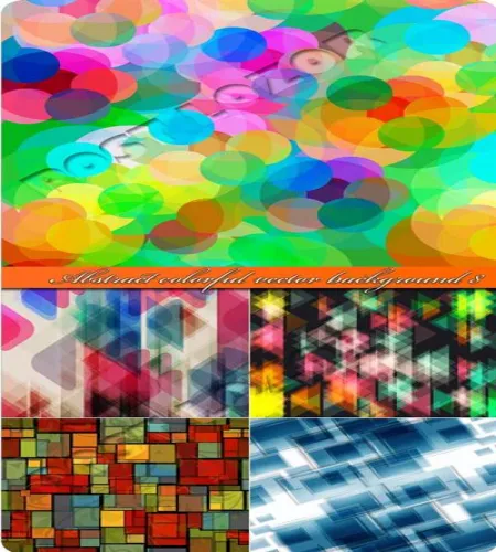 خلفيات فيكتور رقميه ملونه رائعه colorful vector background 8