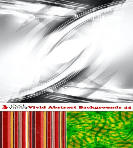 تحميل خلفيات مميزه Vectors - Vivid Abstract Backgrounds 44