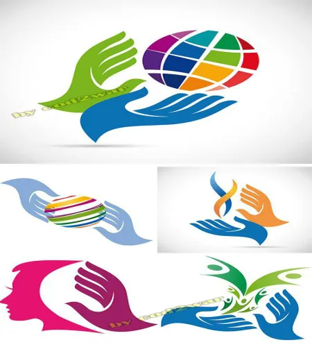 ستوكات شعارات جديده منوعه Stock: Vector Logo abstract
