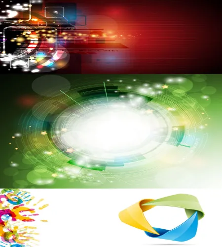 تحميل خلفيات جديده وروعه Backgrounds Vector Set 137
