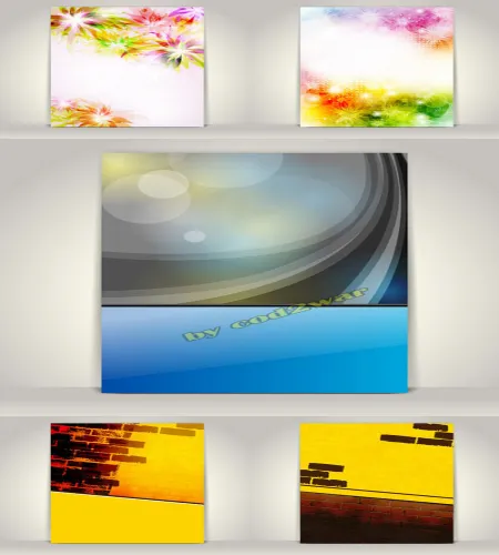 خلفيات جداريه مميزه ومنوعه Backgrounds Vector 099