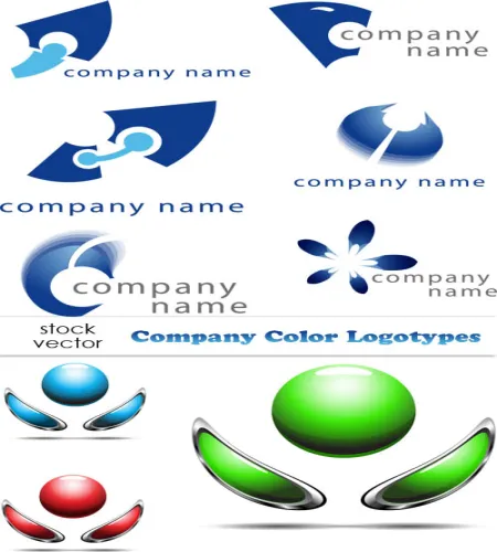 تصميم شعارات شركات ملونه Company Color Logotypes