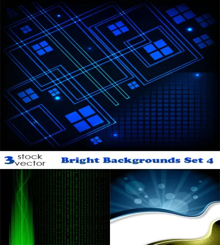 تحميل خلفيات رقميه Vectors - Bright Backgrounds Set 4