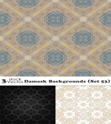 خلفيات نقش روعه جديده Damask Backgrounds set 53