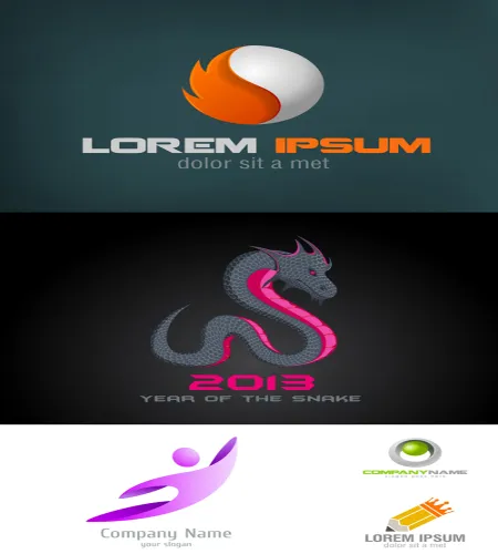 تحميل فيكتور شعارات  Logo Vector Set #1
