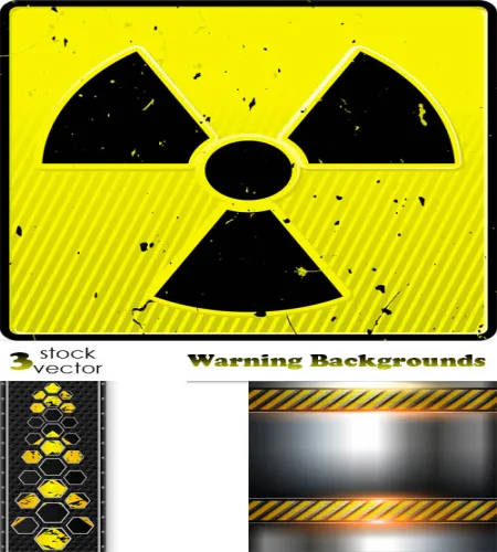 خلفيات فيكتور خطر Vectors - Warning Backgrounds