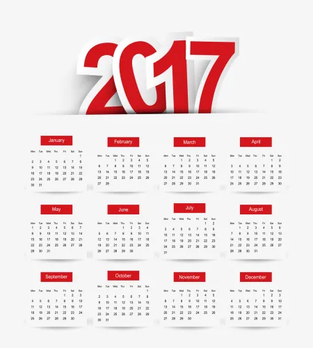 تصميم تقويم 2017 بسيط وجميل ملف مفتوح ومجاني تصميم تقويم 2017 بسيط وجميل ملف مفتوح ومجاني