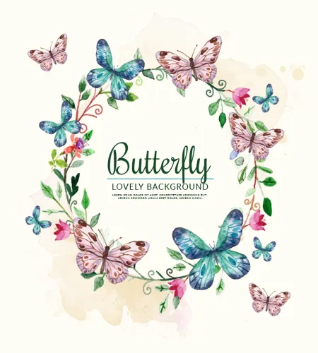 تصميم اطارات ورود مع فراشات ملف مفتوح تصميم اطارات ورود مع فراشات ملف مفتوح