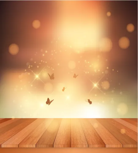 تصميم ذهبي رائع مع فراشات جميله تصميم ذهبي رائع مع فراشات جميله