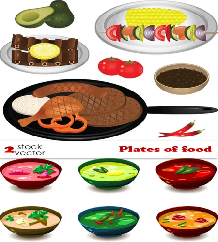 تصميم طعام روعه Plates of food