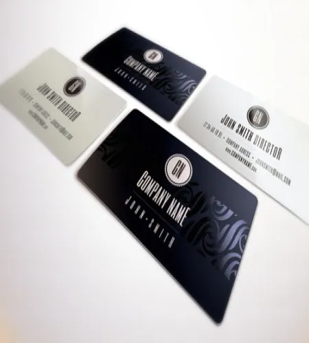 تحميل بطاقات شخصيه روعه psd - Elegant Business Card Vol1