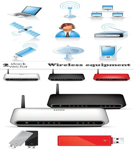 تصميم وايرليس وملحقاتها Wireless equipment