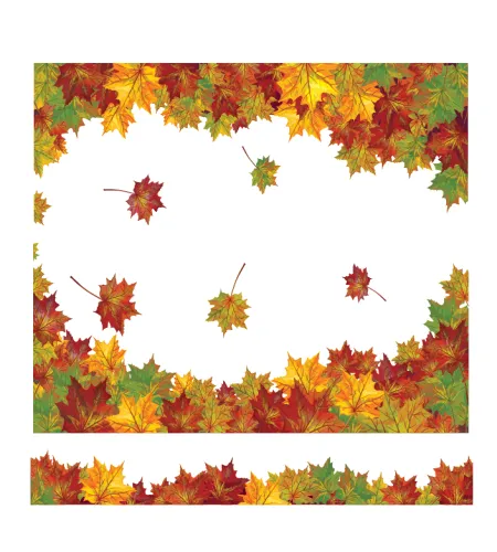 بنر اوراق الخريف جاهزه تحميل مباشر autumn banner