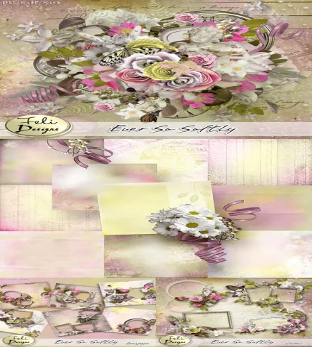 تحميل سكرابز سكراب Scrap Set - Ever So Softly