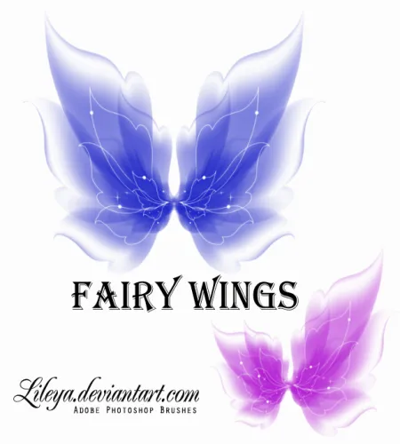 فرش فراشات روعه Fairy Wings Brushes