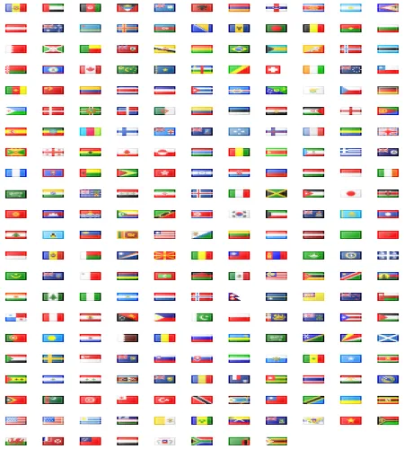 تحميل ايقونات الدول Flag Icons