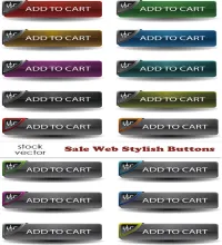 تحميل ازرار فيكتور Vectors - Sale Web Stylish Buttons