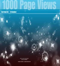 تحميل وتنزيل فرش فوتوشوب النجوم 1000 Stars