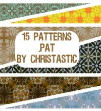 باترن زخارف فوتوشوب ملونه christastic Set 4