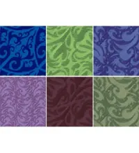 باترن ورود مخمليه جميله فوتوشوب Floral velvet pattern set
