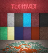 تحميل خامات اكثر من رائعه Texture - WeGraphics - T-Shirt Texture Pack