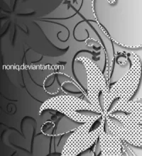 فرش ورود للزخرفه فوتوشوب Floral Swirl brushes