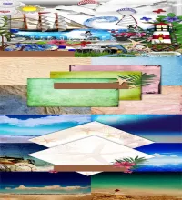 تحميل سكراب مجموعة ضخمه  Scrap Set - Sunny Summer 