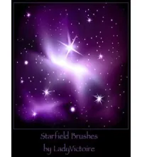 فرش فوتوشوب نجوم مميزه Free Star Brushes Pack
