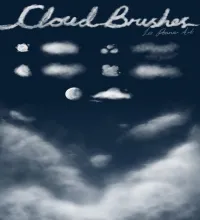 تحميل فرش فوتوشوب سحاب Cloud PS Brushes