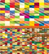 خلفيات ملونه فيكتور Multicolored squares vector background