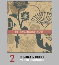 فرش فوتوشوب ورود منوعه Floral Deco
