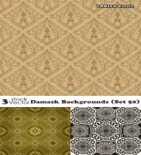 تحميل خلفيات نقش رائعه Damask Backgrounds (Set 50)