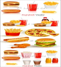تصميم اطعمه سريعه Fast food