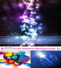 تحميل خلفيات مميزه Vectors - Vivid Abstract Backgrounds 33