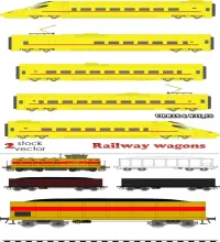 تصميم قطار وعربات قطار Railway wagons