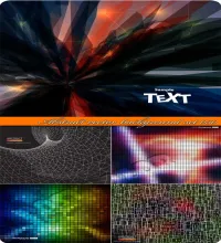 تحميل خلفيات فيكتور vectors - Abstract background set 050