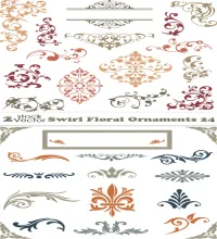 تحميل زخارف رائعه Swirl Floral Ornaments 24