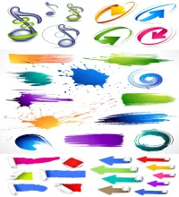 فيكتور عناصر جميله Elements for Vector Design V0l.10