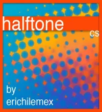 فرش فوتوشوب نقط دائريه جميله Halftone Brushes