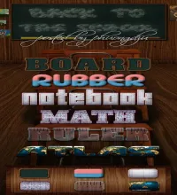 تحميل ستايلات فوتوشوب Back to the School Styles 
